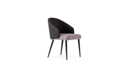 Y415 - Prato supreme black+phantom black Dining chair
