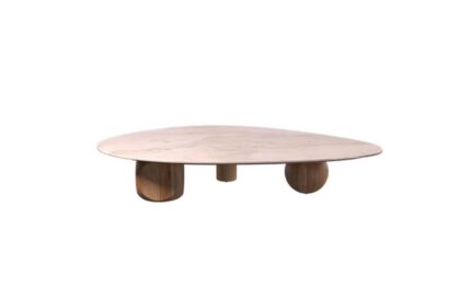 JC230 - Imported platinum sand+elm Coffee table