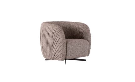 DR802 - Pitted grey Lounge chair (swivel)